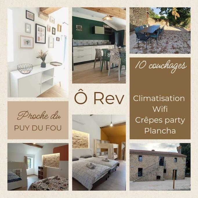 O Rev Villa Chambretaud Eksteriør bilde